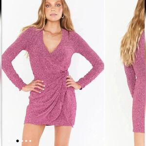 Show Me Your MuMu Pink Mini Dress
